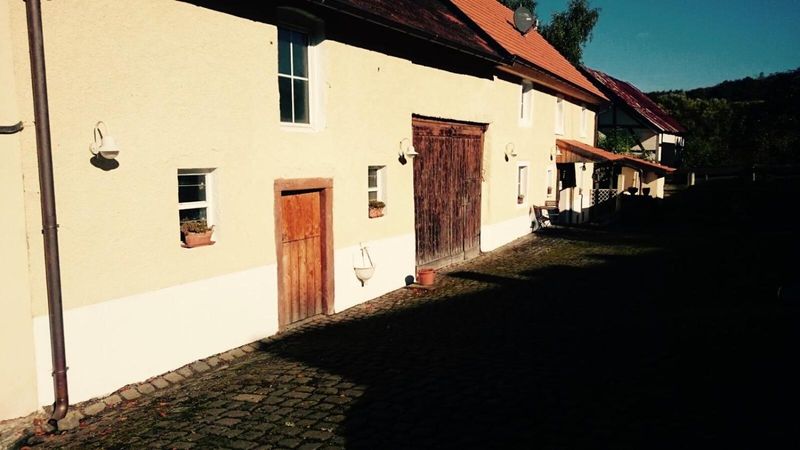 Ferienwohnung Schloessershof Borler Kültér fotó